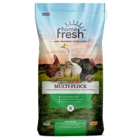Home Fresh® Multi-Flock Turkey Starter Poultry Crumble Feed, 50 lb