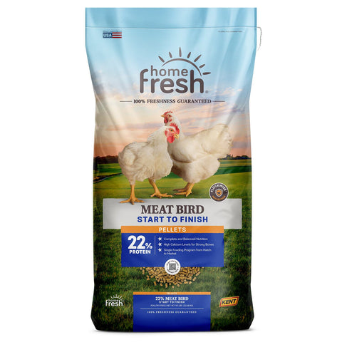 Home Fresh® Meat Bird Start to Finish Poultry Pellet Feed, 50 lb