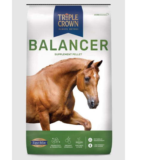 Triple Crown® 30% Ration Balancer Pellet Horse Feed, 50 lb