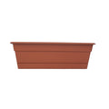 Bloem Terracotta Window Box Planter, 18"