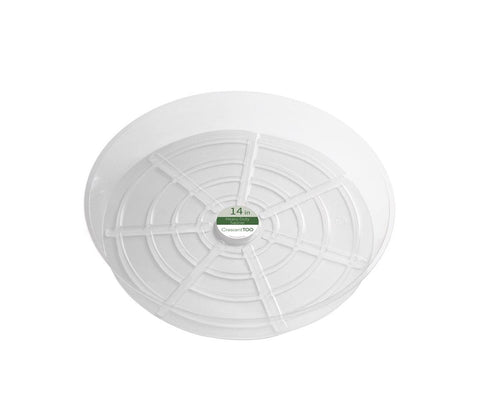 Crescent Garden Plastic Plant Saucer, 14 in.