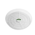 Crescent Garden 12" Round Clear Plant Saucer