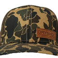 Fishooz Dryshod Hat Old School Camo W/ Leather Patch