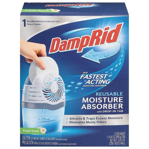 DampRid Fresh Scent Moisture Absorber, 15.87 oz