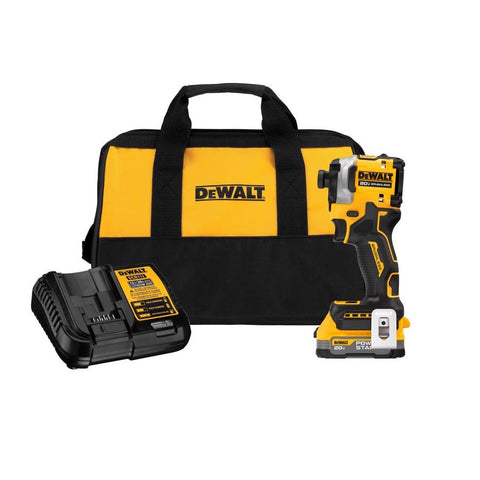DeWalt Powerstack Cordless 3-Speed Impact Driver Kit, 20 Volt