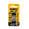 DeWalt Max Fit Phillips Screwdriver Bit Set, Steel
