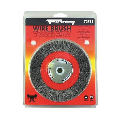 Wire Whl 6" Fine Frny