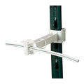 Gallagher T-Post Offset Insulator, White, 5 in.