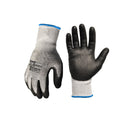 Milwaukee Dipped Work Gloves, Cut Level 5, Black, XL