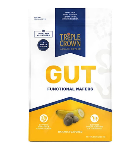 Triple Crown® Gut Functional Wafers Horse Feed, 5 lb