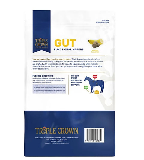 Triple Crown® Gut Functional Wafers Horse Feed, 5 lb