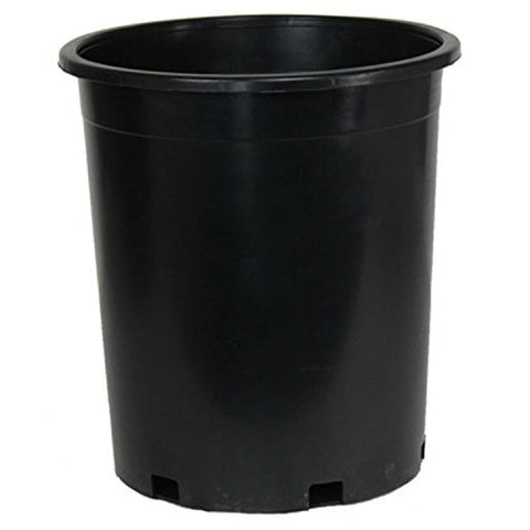 HC Companies 5 Gallon Black Nursery Container
