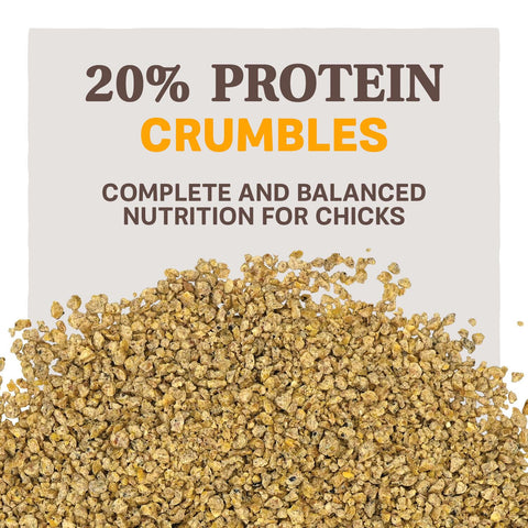 Home Fresh® Chick Starter AMP Medicated Poultry Crumble Feed, 50 lb