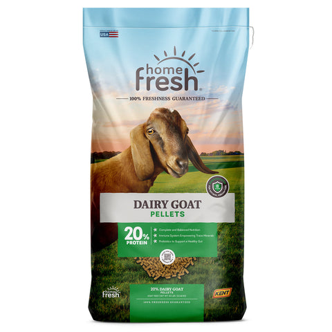 Home Fresh® 20 Dairy Goat Pellets Feed, 50 lb - Front of Bag