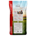 Home Fresh® Extra Egg Layer Poultry Crumbles Feed, 50 lb - Back of Bag