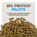 Home Fresh® 16 Goat Grow & Finish Pellets, 50 lb - Feed Pellets Sample