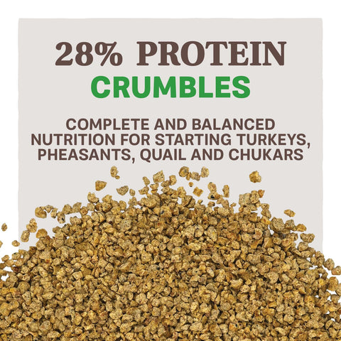 Home Fresh® Multi-Flock Turkey Starter Poultry Crumble Feed, 50 lb