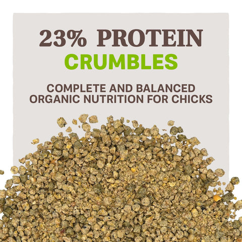Home Fresh® Organic Starter Poultry Crumble Feed, 40 lb