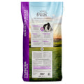 Home Fresh Show Hutch Deluxe 17 4.5 lb - Back of Bag