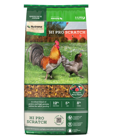 Nutrena® Hi Pro Scratch Grain Poultry Feed,  50 lb