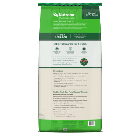 Nutrena® Hi Pro Scratch Grain Poultry Feed,  50 lb
