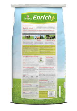 Purina® Enrich Plus® Ration Balancing Horse Feed, 50 lb