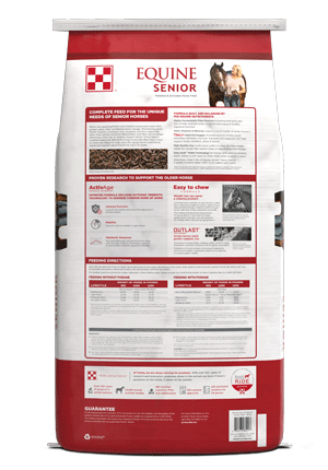 Purina® Equine Senior® Horse Feed, 50 lb