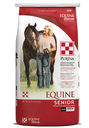 Purina® Equine Senior® Horse Feed, 50 lb