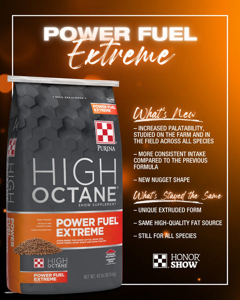 Purina® High Octane® Power Fuel® Extreme Topdress Show Supplement, 40 lb – view 2