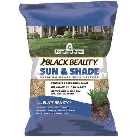 Jonathan Green Black Beauty Sun & Shade Premium Grass Seed, 25 lb