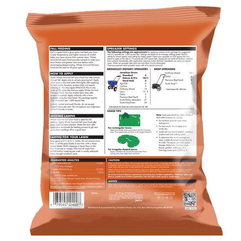 Jonathan Green Winter Survival Lawn Food, 5M