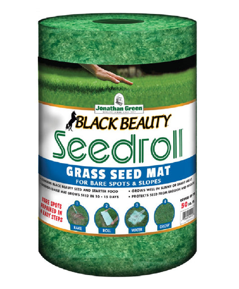 Jonathan Green Seedroll, 50 sq ft, Black