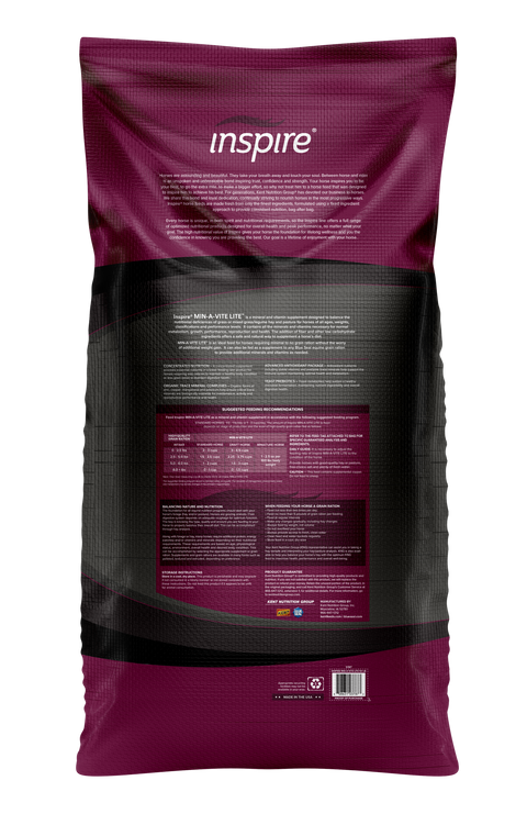 Inspire® Min-A-Vite Lite Horse Supplement, 50 lb