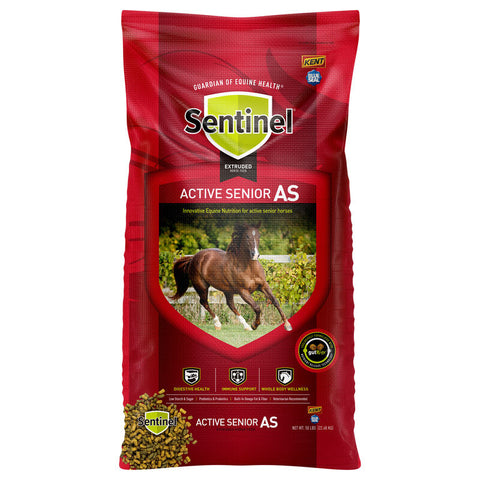 Sentinel® Active Senior Horse Feed, 50 lb