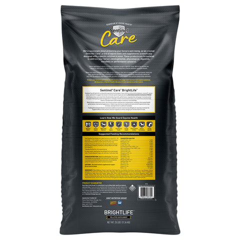 Sentinel Care Immune Support 25 lb bag, back panel