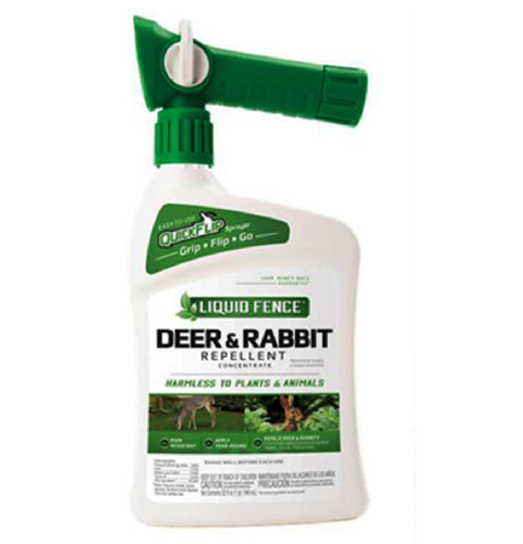 Liquid Fence Deer & Rabbit Repellent Concentrate, 32 oz.