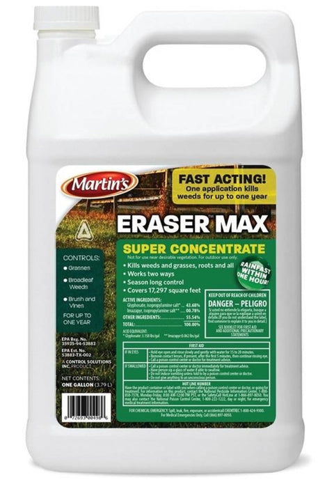 Martin's Eraser Max Super Concentrate Herbicide, 1 Gallon