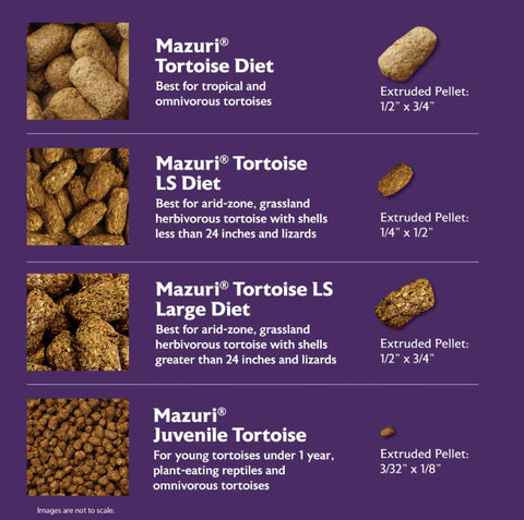 Mazuri® Tortoise Food, 25 lb
