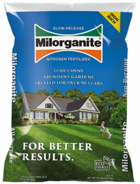 Milorganite Lawn Fertilizer, 2,500 sq ft