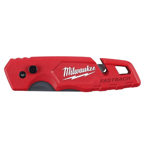 Milwaukee Fastback Press and Flip Utility Knife, 6-3/4"