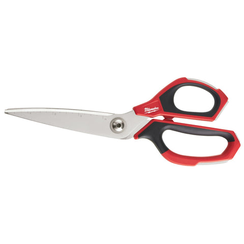 Milwaukee Jobsite Straight Scissors, 9 inch