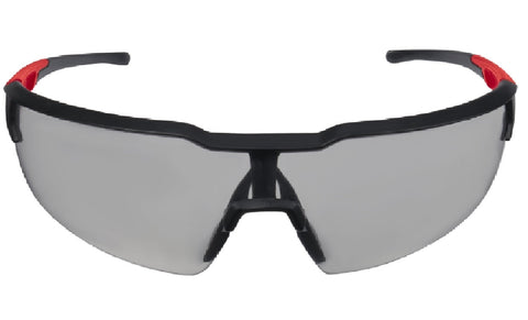 Milwaukee Anti-Scratch Lens Safety Glasses, Polycarbonate, Gray