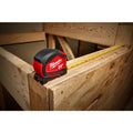 Milwaukee Auto Lock Tape Measure, Red, 25' L