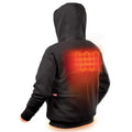 Milwaukee M12 Unisex Full-Zip Heated Hoodie Kit, Black