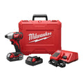 Milwaukee M18 Compact Impact Driver, 1500 in-lb