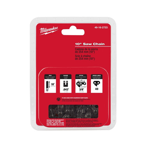 Milwaukee 10" Saw Chain