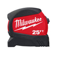Milwaukee Compact Wide Blade Tape Measure, 25 Feet