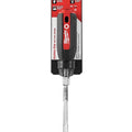 Milwaukee Cushion Grip Square Screwdriver, Red & Black, #3 x 14" L
