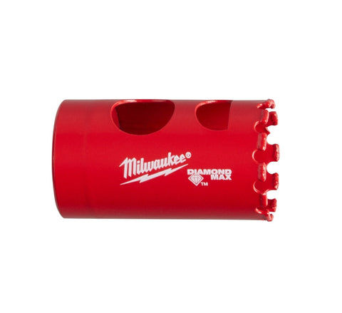 Milwaukee Diamond MAX Hole Saw, 1-1/8 inch