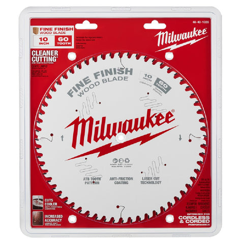 Milwaukee 10" 60T Circ Saw Blade